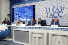 Пресс-конференция в агентстве ИТАР-ТАСС